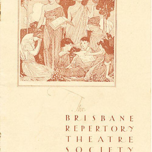 1932 - 1934 program cover
