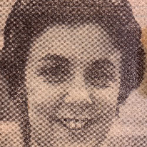 Brisbane playwright Jill Shearer, 1974