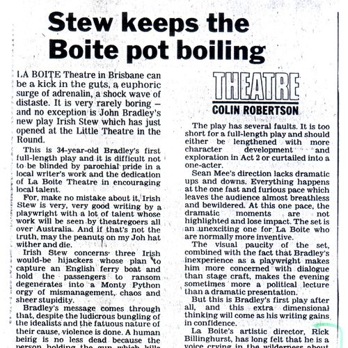 Colin Robertson review, The Australian, 8 February 1979