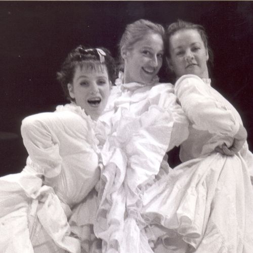 Christen O'Leary, Sharonlee Martin, Sue Dwyer,1989.