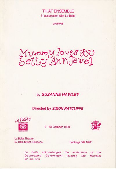 Mummy Loves You Betty Ann Jewel