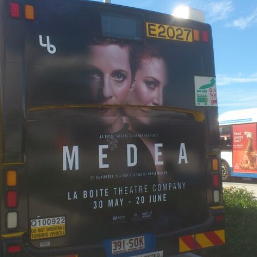 Bus advertising!