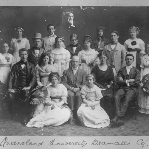 J.J.Stable (insert) was co-founder of Queensland University Dramatic Society.